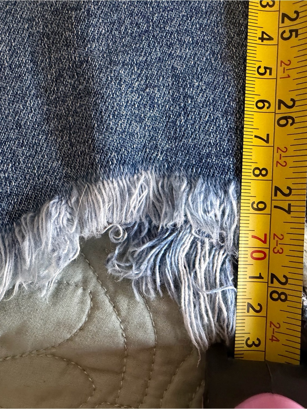 Judy Blue Size 1/25 High Rise Slim Fit Distressed Raw Hem Jeans NWT - Picture 15 of 15